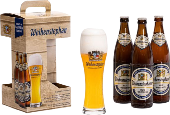 Weihenstephaner Hefe Weisse Cadeaupakket Weihenstephaner Hefe Weisse Cadeaupakket